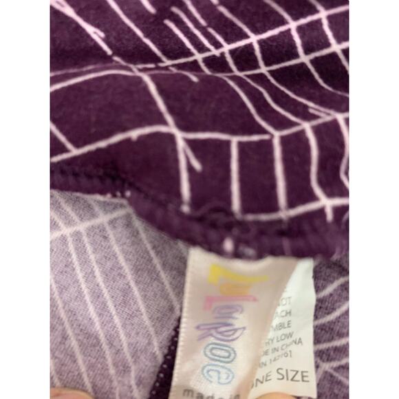 One Size LulaRoe Womens Leggings 3 Pair Assorted Skull Rose Spiderweb - Picture 6 of 8